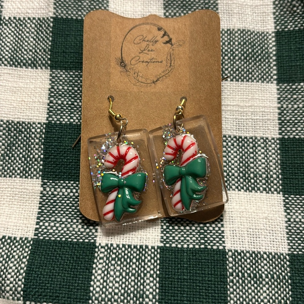 Handcrafted Christmas Earrings